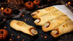 doigts de sorciere en biscuit et deco halloween