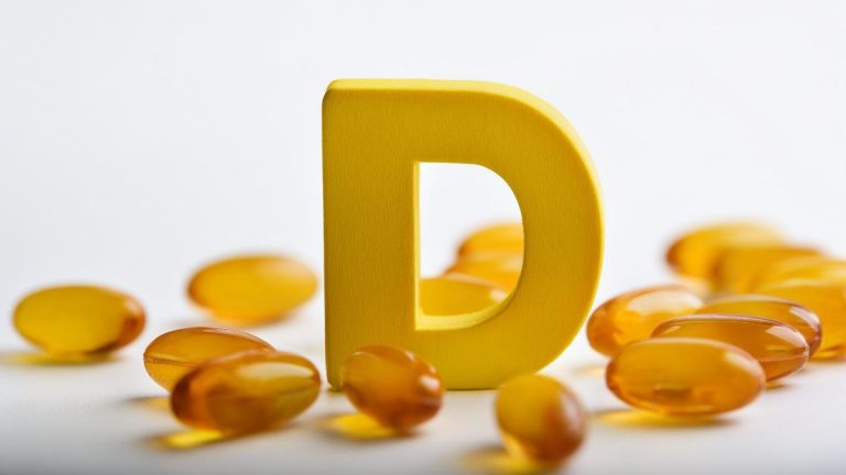 gélules jaunes de vitamine D