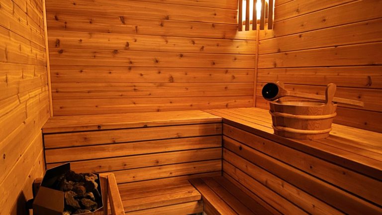 un sauna